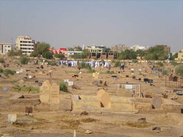 мусульманское кладбище в Хартуме